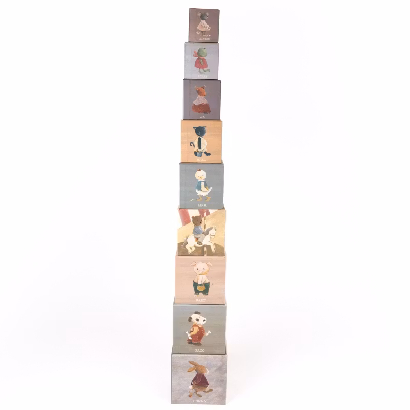 Stapeltorn 1.2.3 kompisgäng