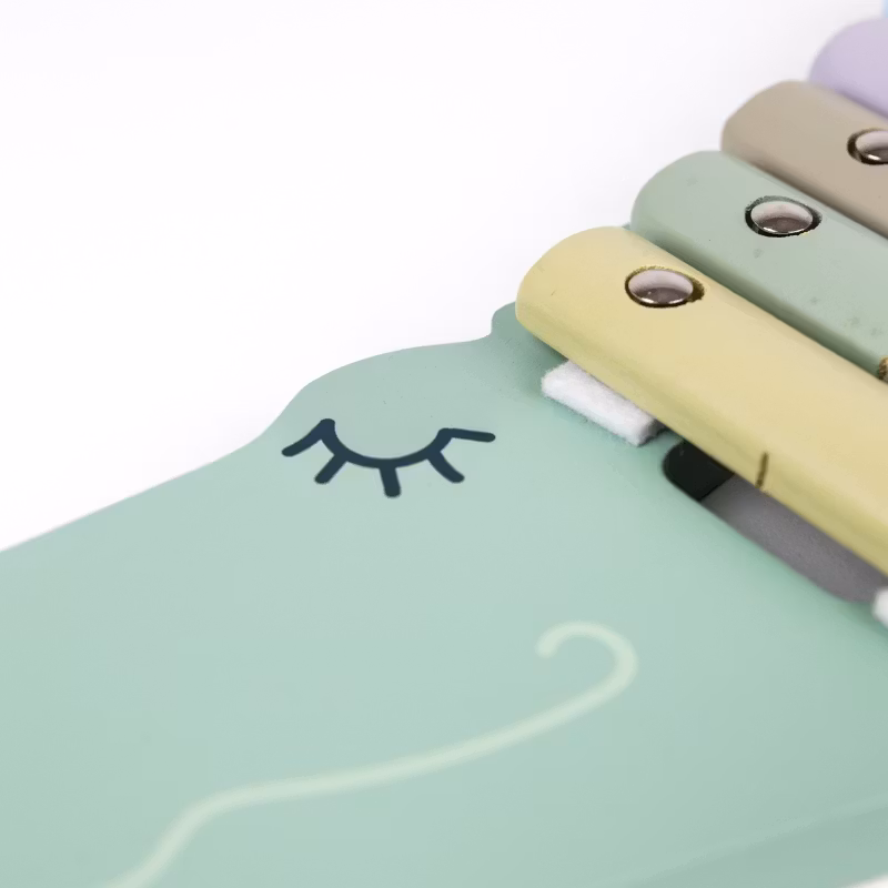 Xylofon färgfull krokodil