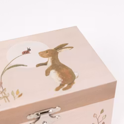 Smyckeskrin kanin och nyckelpiga