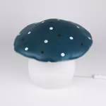 Svamplampa XL blågrön