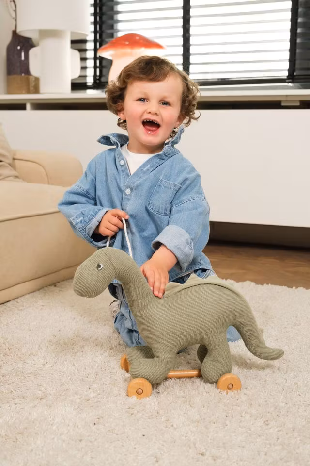 Dragleksak Victor Dinosaurie