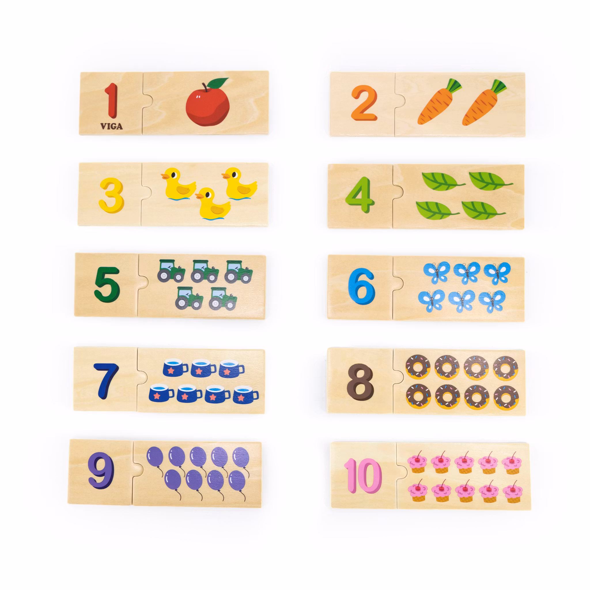 Nummerpussel - lär dig räkna