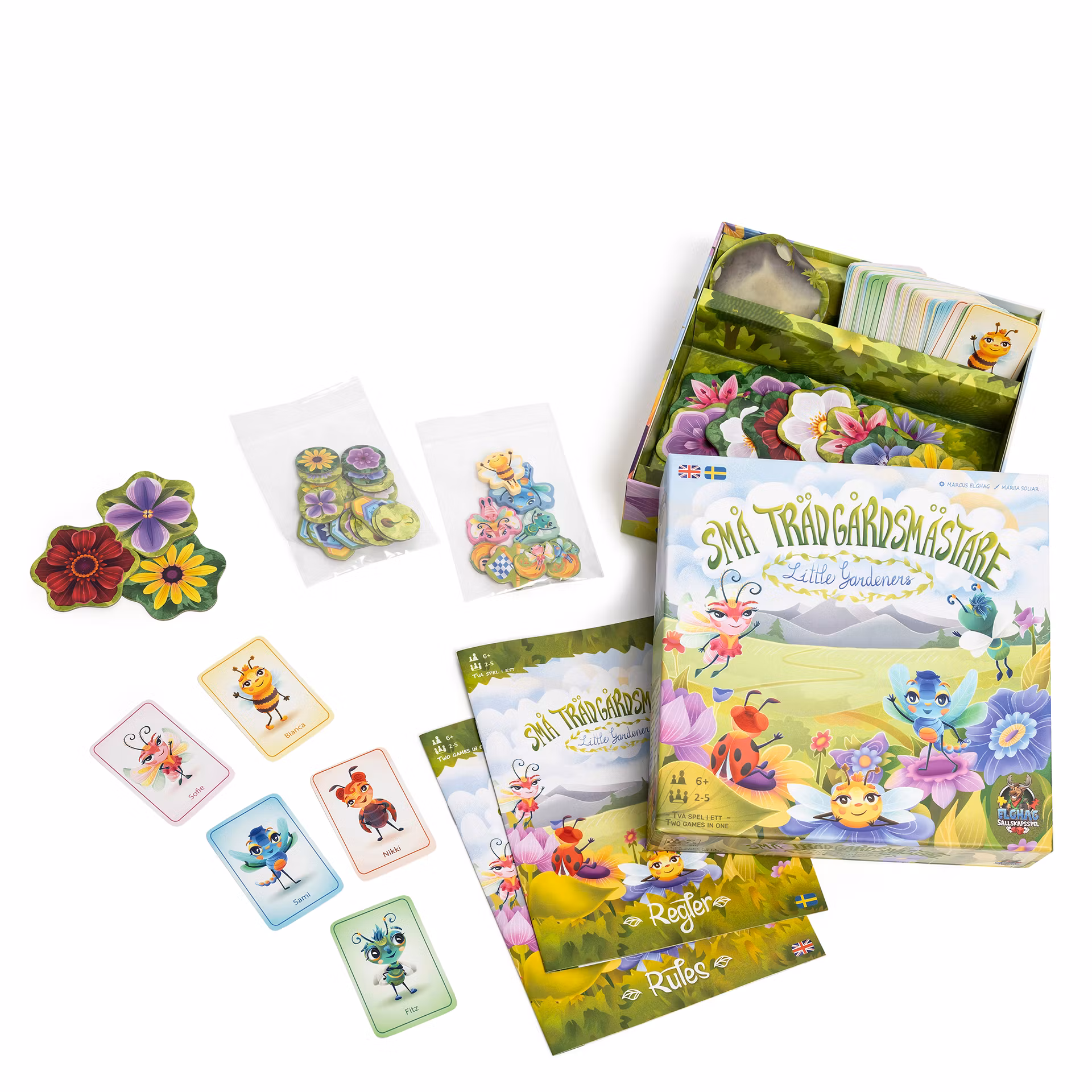 Små Trädgårdsmästare sällskapsspel