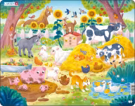 Söta djur på gården - Larsen