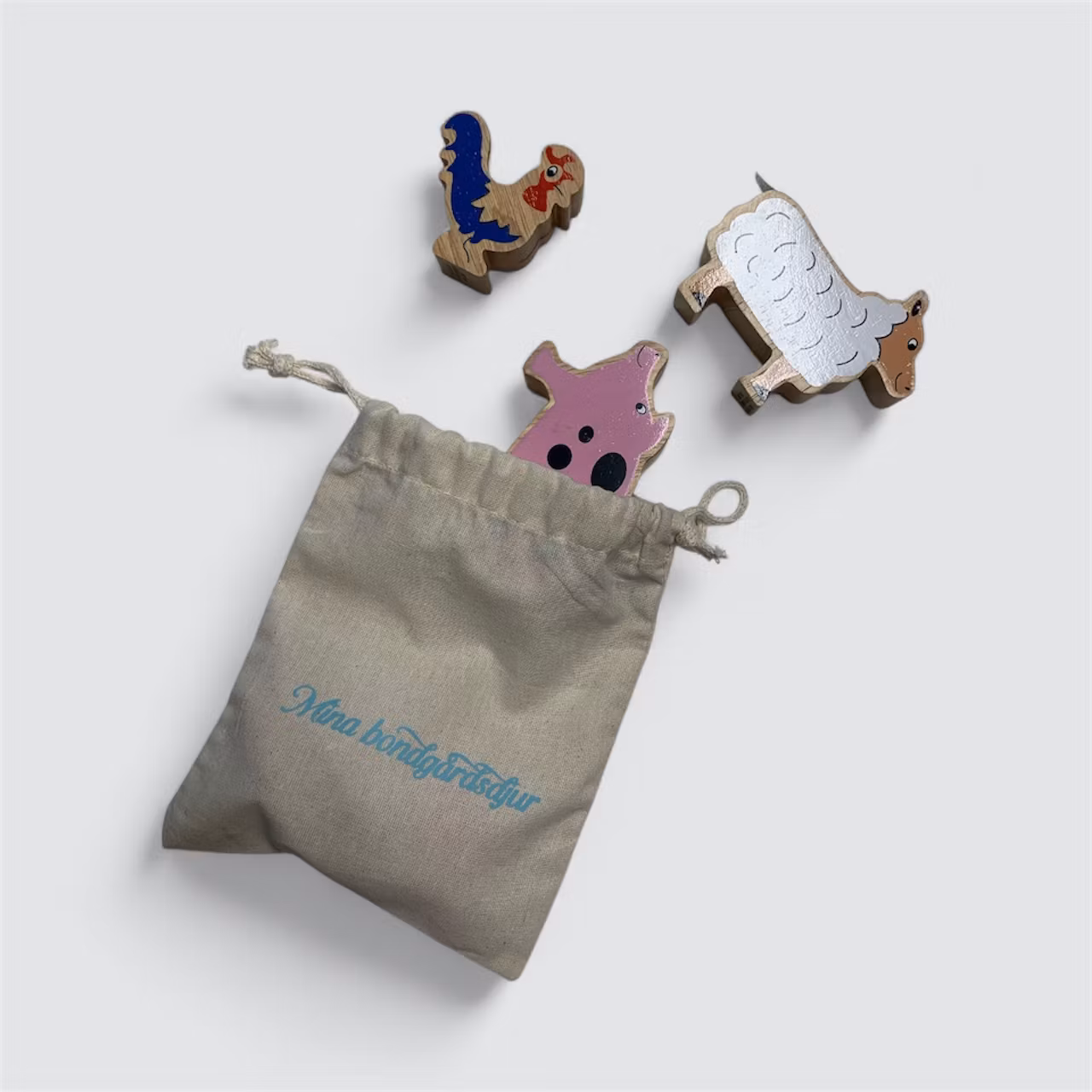Mina bondgårdsdjur påse - Lanka kade
