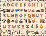 Alfabetet med djur (ny) - Larsen