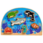 Blockpussel havsliv Fairtrade