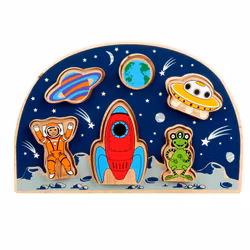 Blockpussel rymdliv Fair trade