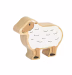 Får träfigur