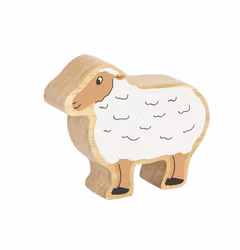 Får träfigur