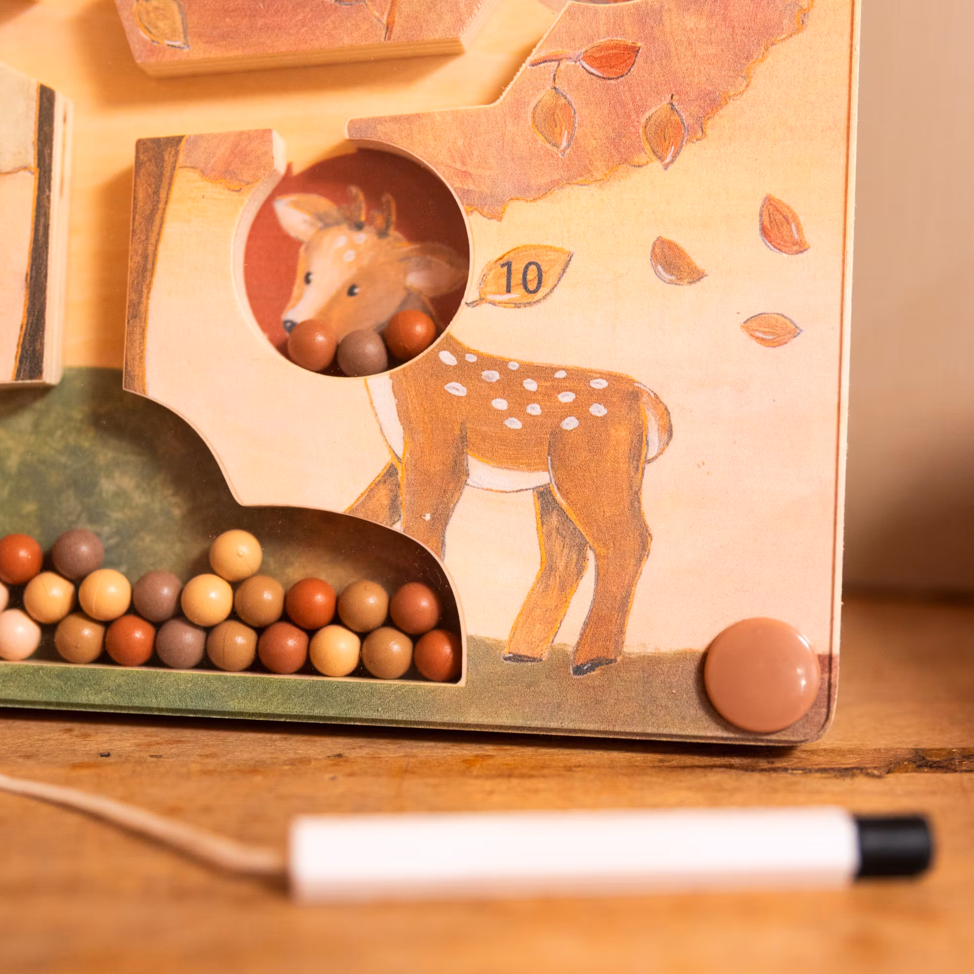 Magnetiskt spel labyrintträdet