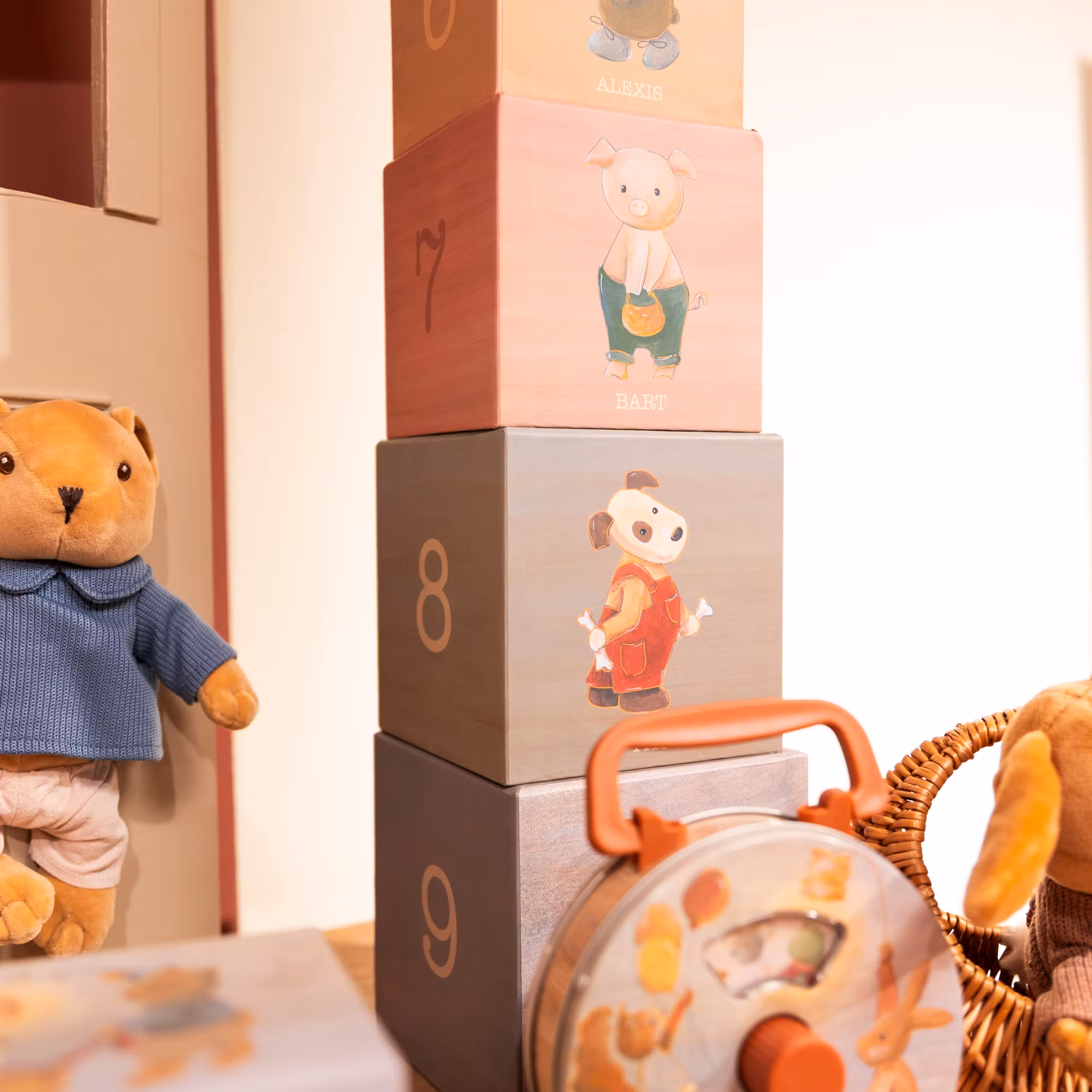 Stapeltorn 1.2.3 kompisgäng