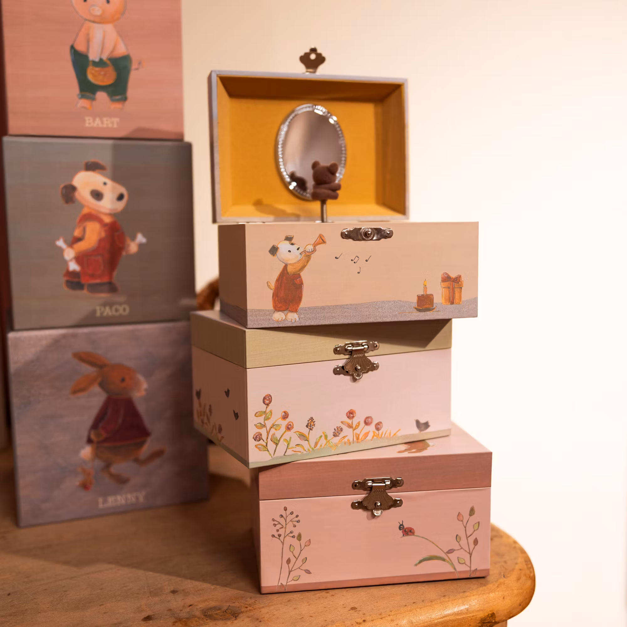 Smyckeskrin kompisgäng