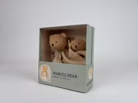 Marcel Björn - presentset med snuttefilt & skallra