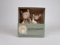 Leonie Giraff - presentset med snuttefilt & skallra