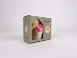 Mini Eliot Hund - med koppel & jacka