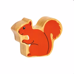 Ekorre träfigur