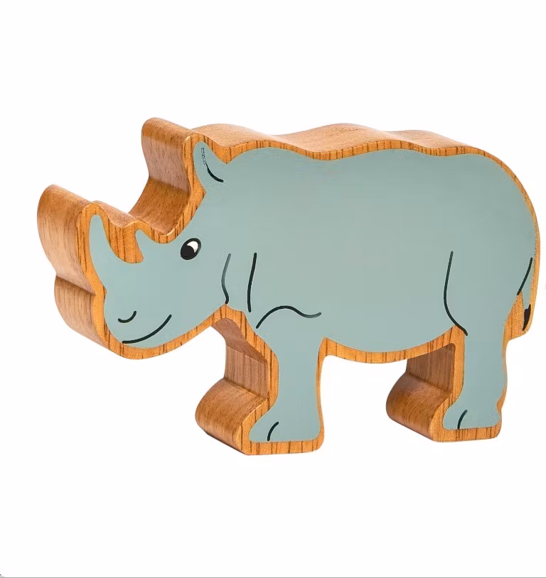 NOSHÖRNING TRÄFIGUR