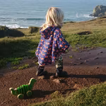 Dinosaurie Dragleksak - Fair Trade - Skavd kant