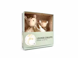 Leonie Giraff - presentset med snuttefilt & skallra