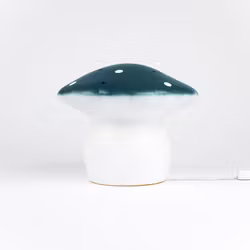 Svamplampa mellan blågrön