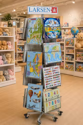 Snurrdisplay stål 120 pussel