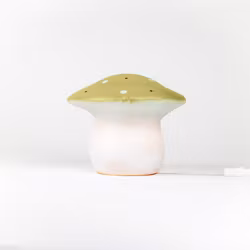 Svamplampa mellan citrongräs