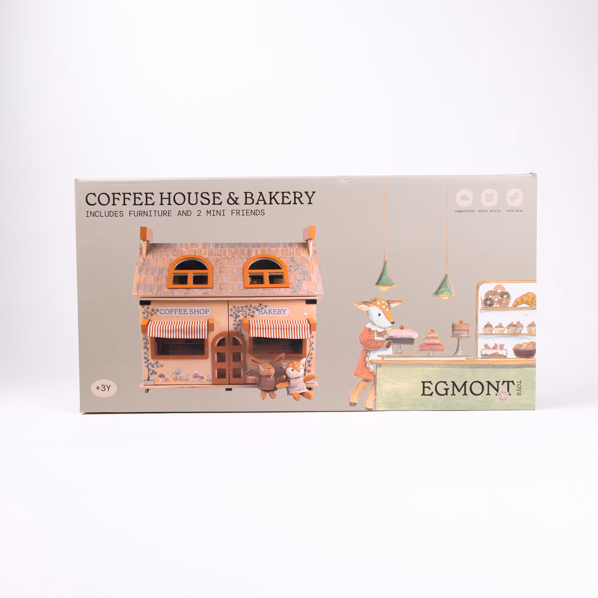 Café & bageri med möbler  - "mini friends"