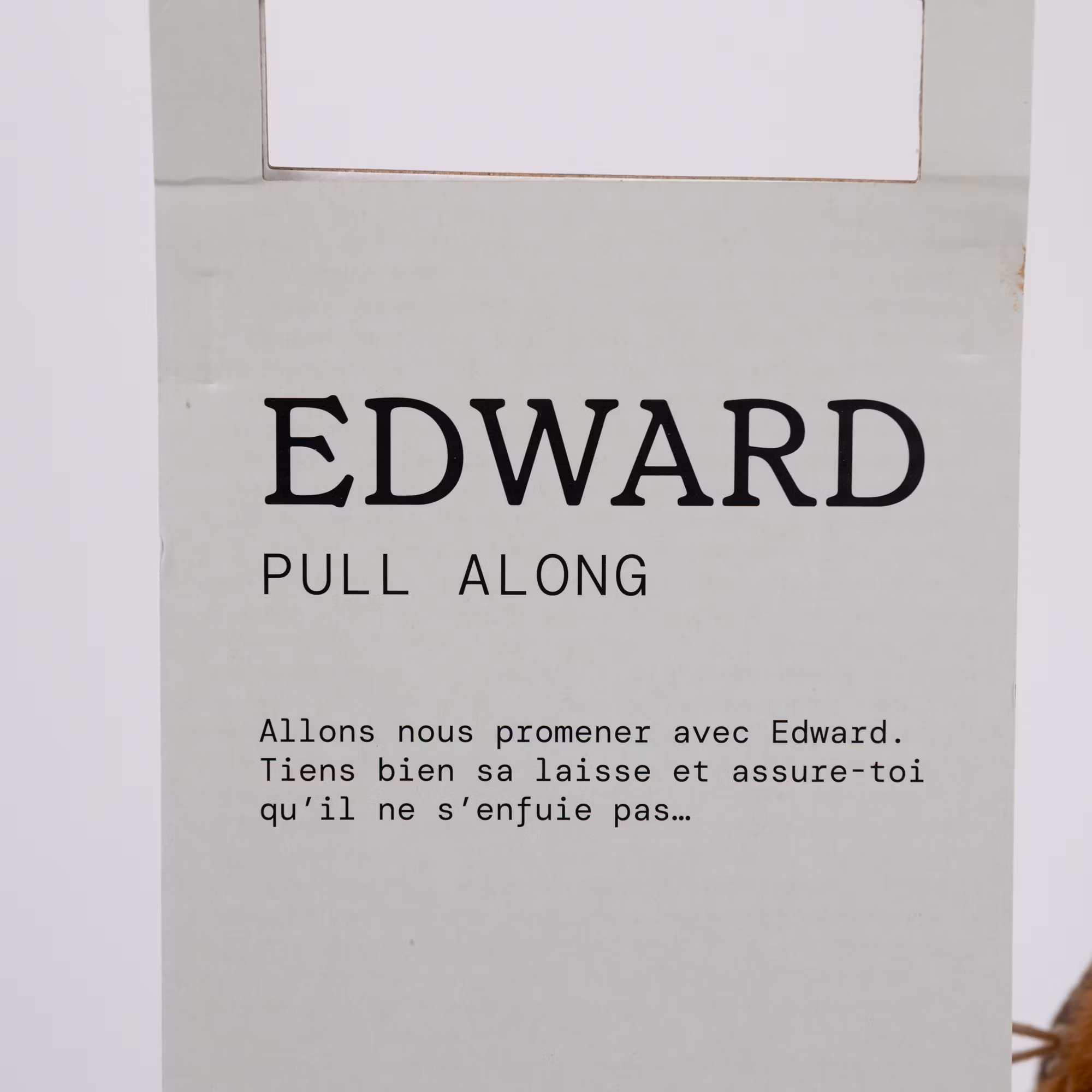 Edward - dragleksak