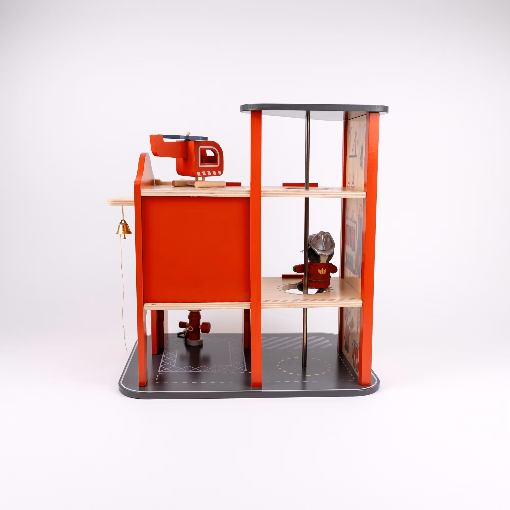 Brandstation set med tillbehör  - "mini friends"