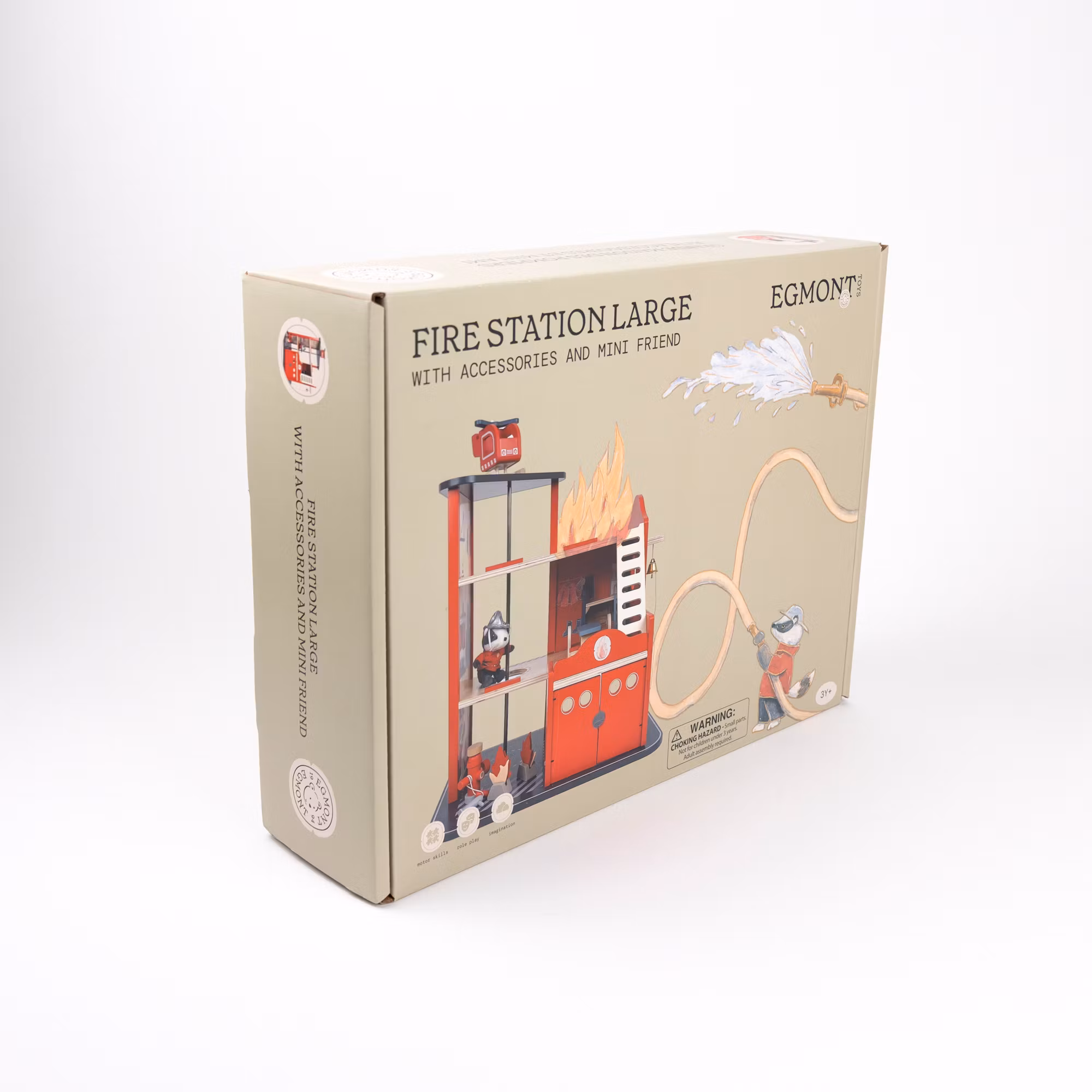 Brandstation set med tillbehör  - "mini friends"