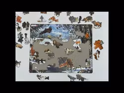 Nordiska djur vinter - Larsen