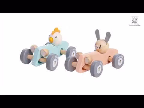 Chicken racing car