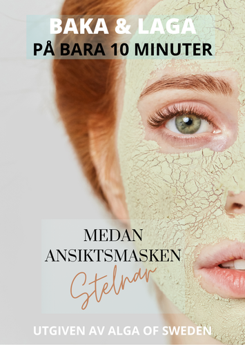 RECEPTBOKEN: Baka och laga på bara 10 minuter -medan ansiktsmasken stelnar -A6 format