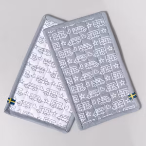 Grytlappar Husbilsmönster 2-pack  - REA