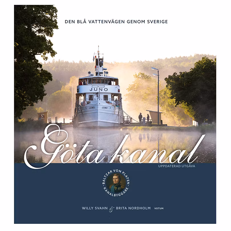 Den blå vattenvägen genom Sverige.