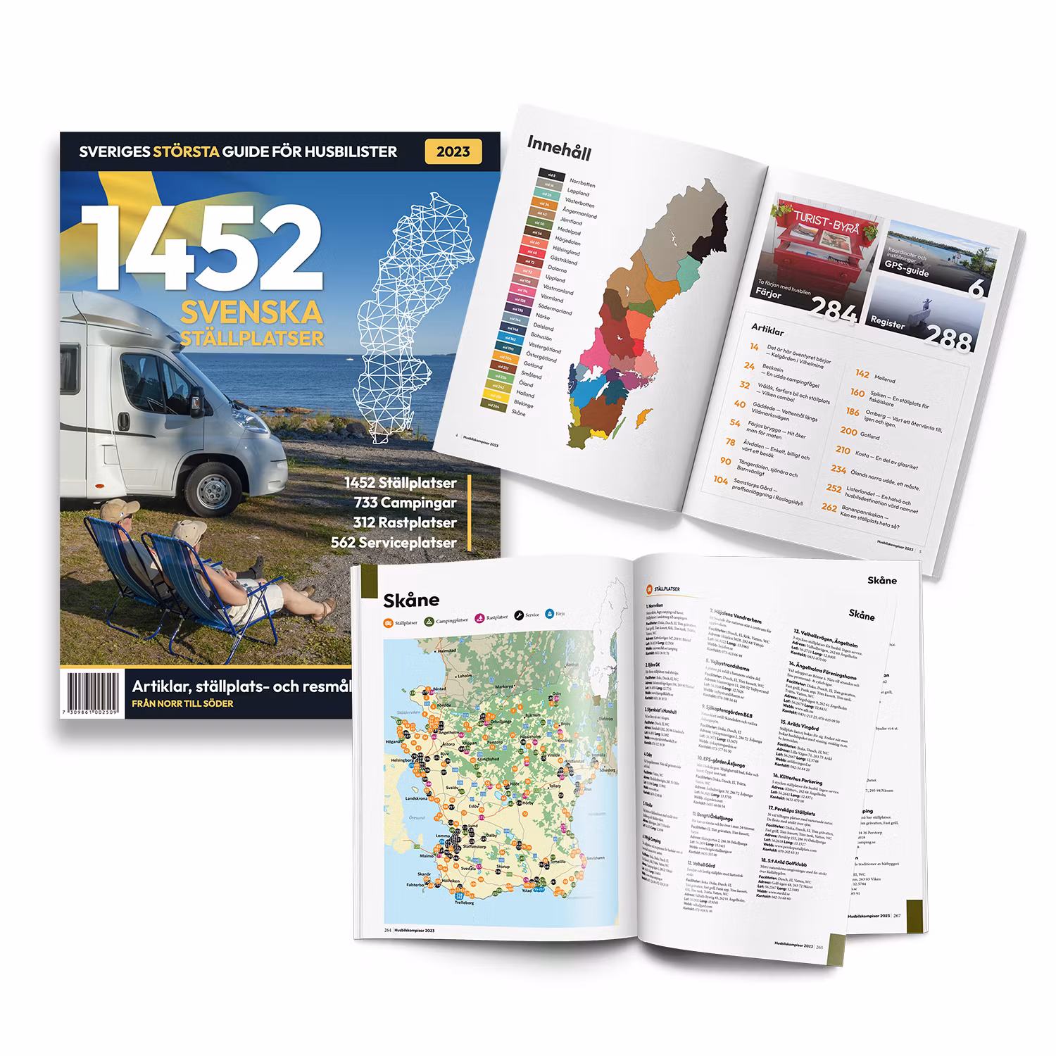 Sveriges största guide för husbilister