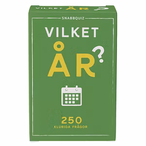 Snabbquiz: Vilket år?