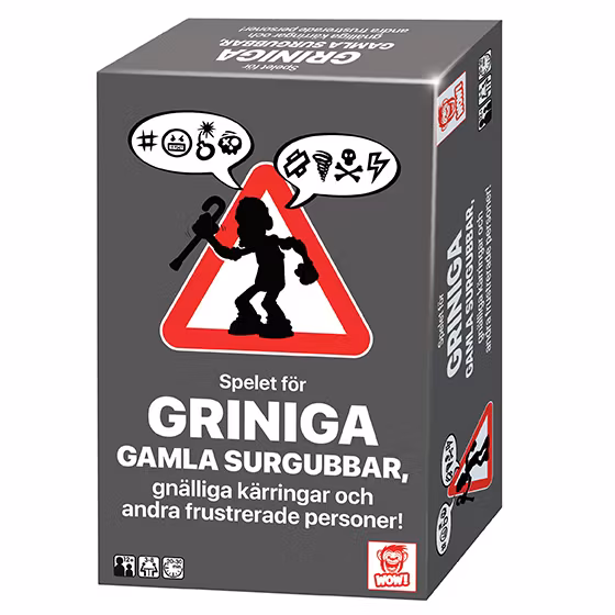 Spelet för GRINIGA GAMLA SURGUBBAR, gnälliga kärringar och andra frustrerade personer!