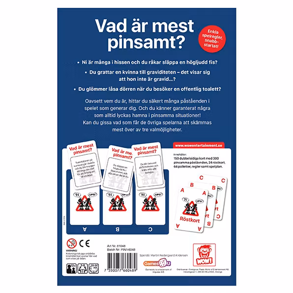 Oavsett vem du är, hittar du säkert många påståenden i spelet som generar dig.
