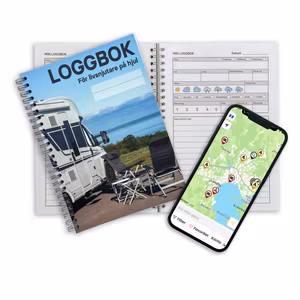 Loggbok för husbilister + App
