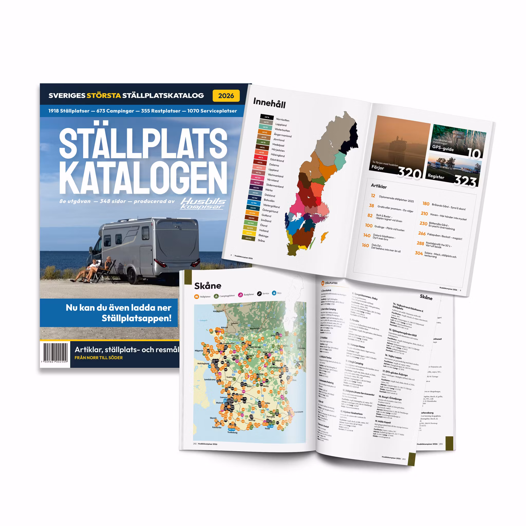 Sveriges största ställplatskatalog