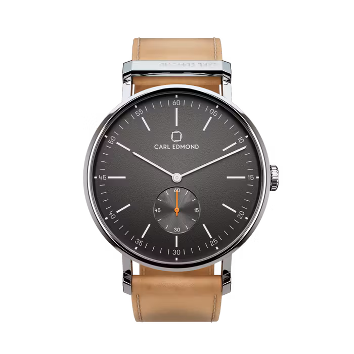 Ryolit Gunmetal Naturligt läder