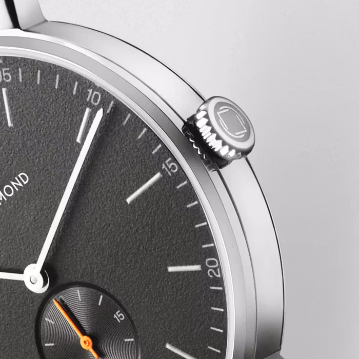 Ryolit Gunmetal Naturligt läder