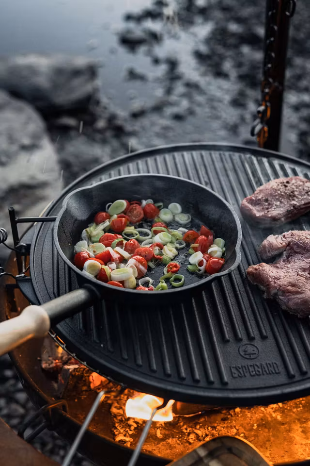 Grillplatta till bålpannor 60