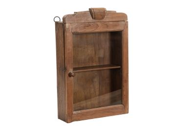 Mindre väggskåp i teak