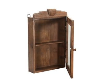 Mindre väggskåp i teak