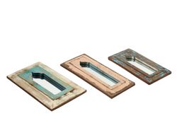 Spegel av dörrpanel
