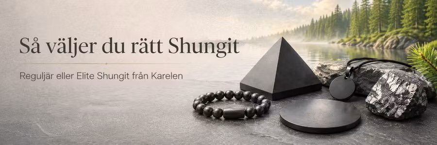 Äkta shungit från Karelen - så väljer du rätt
