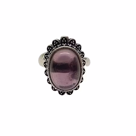 Ametist Ring (Ställbar)